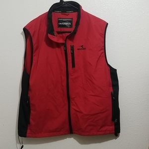 Sleeveless jacket.